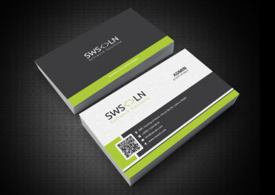 BUSINESS CARD CORPORATE sample Softwork Solution2
