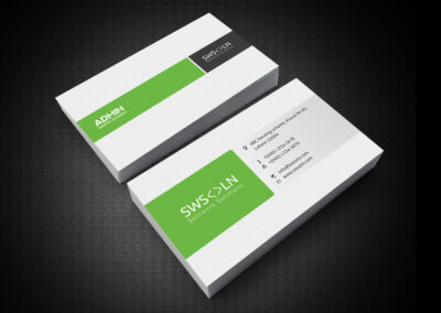 BUSINESS CARD CORPORATE sample Softwork Solution6