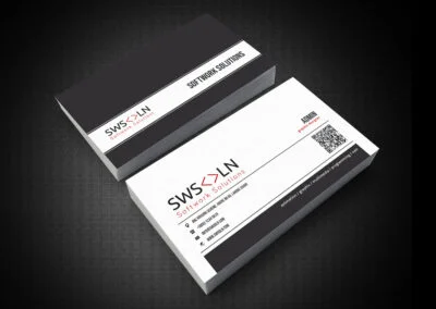 BUSINESS CARD CORPORATE sample Softwork Solution7