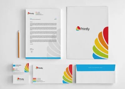 CORPORATE STATIONARY DESIGN sample Softwork Solution