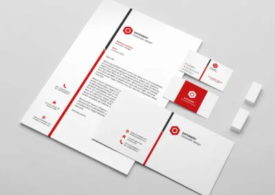 CORPORATE STATIONARY DESIGN sample Softwork Solution11