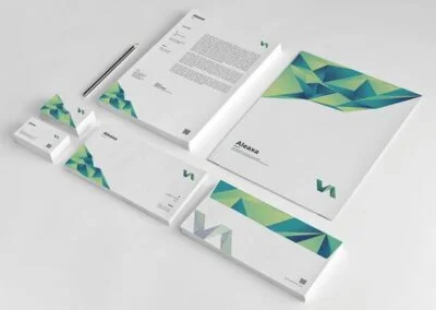 CORPORATE STATIONARY DESIGN sample Softwork Solution2