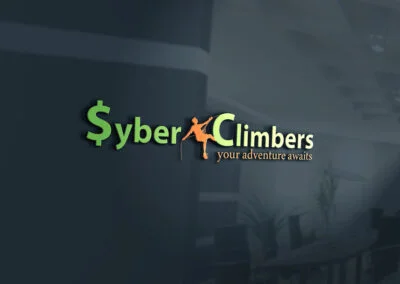 logo design climbers sample softwork solution