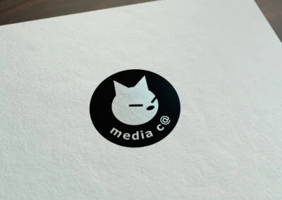 logo design media catt sample softwork solution
