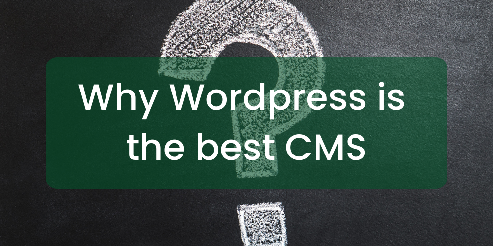 Why WordPress is the best CMS